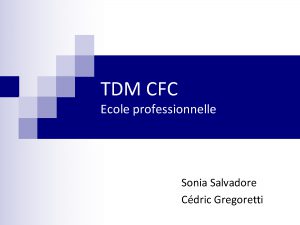 Journée de formation continue | CFC de TDM et stérilisation basse température | 28 avril 2018 | Genève