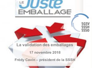 Journée de formation continue | Le conditionnement