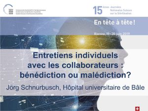 15es Journées Nationales Suisses sur la Stérilisation | Thème: «En tête à tête» | Bienne | 19-20 juin 2019