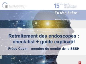 15es Journées Nationales Suisses sur la Stérilisation | Thème: «En tête à tête» | Bienne | 19-20 juin 2019