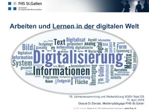 Jahresversammlung und Weiterbildung SGSV Sekt DS | 11. April 2019 | Uniklinik Balgrist | Zürich