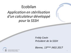 13es Journées Nationales Suisses sur la Stérilisation | Thème: «Les yeux dans les yeux!» | Bienne | 21-22 juin 2017